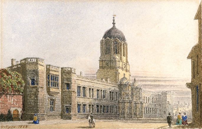 George Pyne - Christ Church College, Oxford - West Front | MasterArt